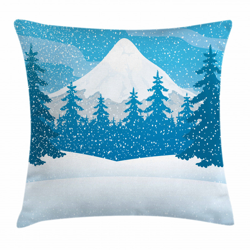 Mountain Forest Pillow Cover