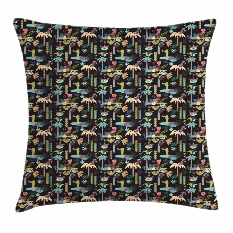 Tropical Island Nature Pillow Cover