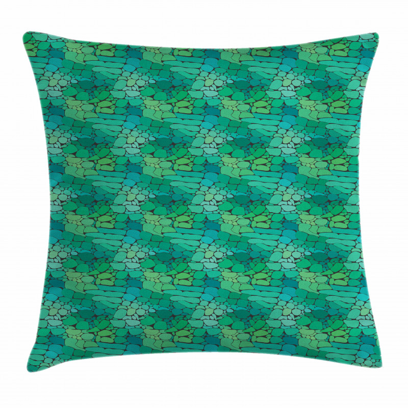 Exotic Crocodile Skin Pillow Cover