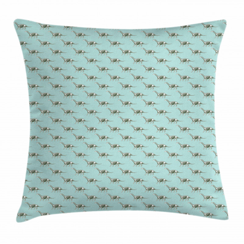 Skeleton Silhouettes Pillow Cover