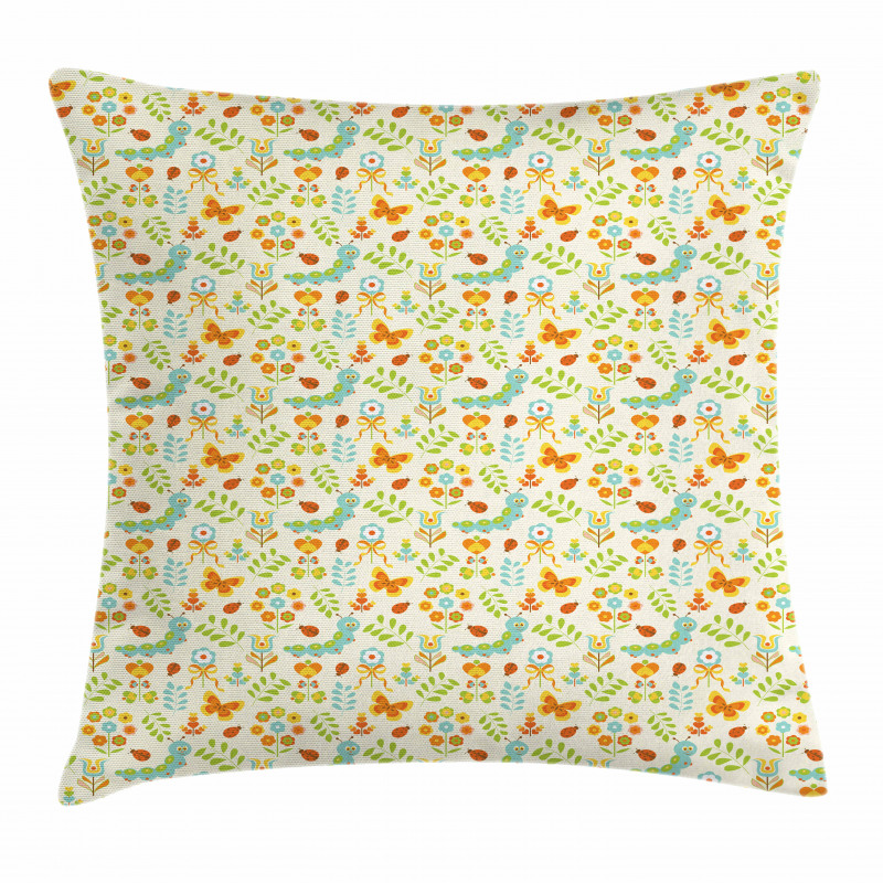 Colorful Childish Pillow Cover