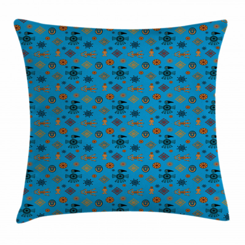 Latin American Folklore Pillow Cover