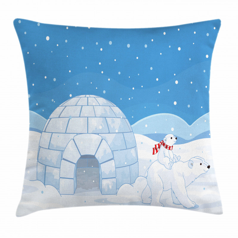 Mom Child Igloo Pillow Cover