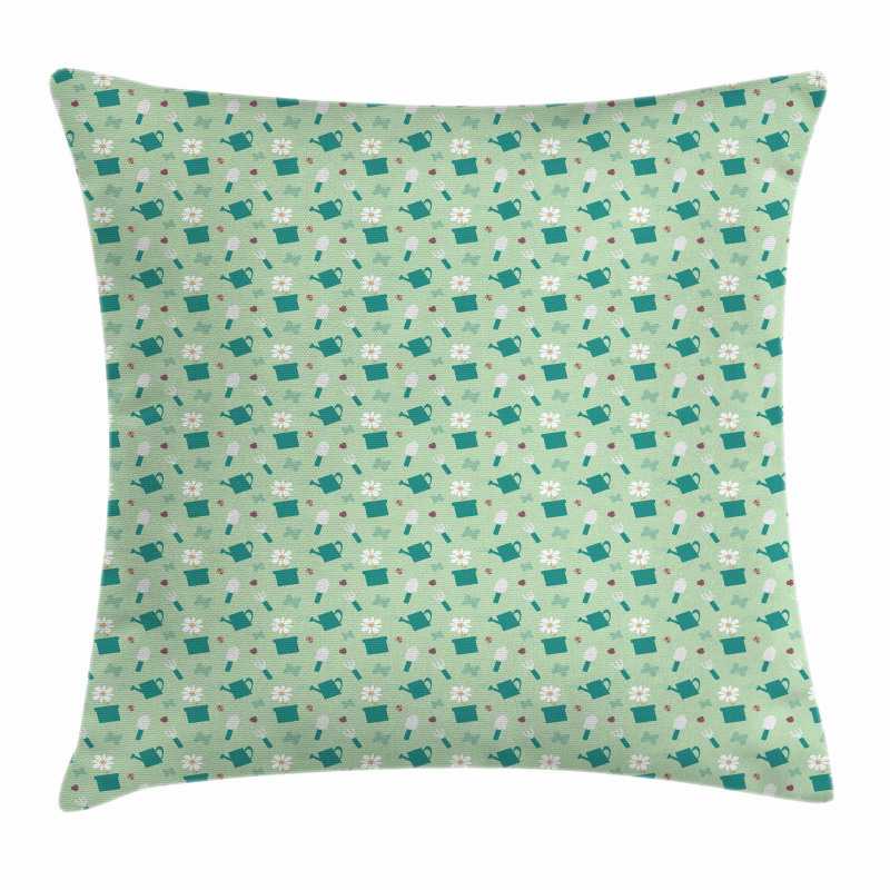 Colorful Gardening Pillow Cover