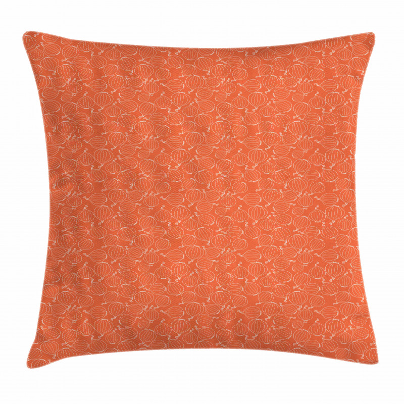 Outline Onions Pillow Cover