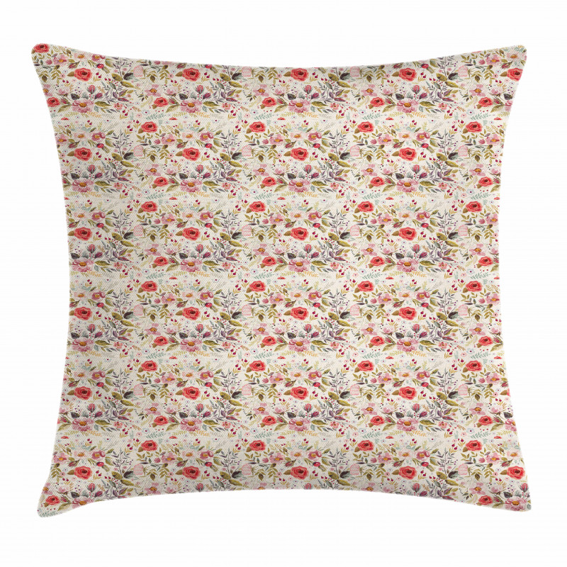 Seasonal Arrangement Pillow Cover