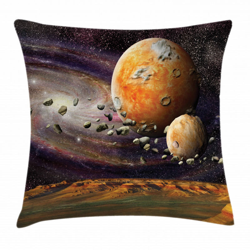 Universe Space Planets Pillow Cover