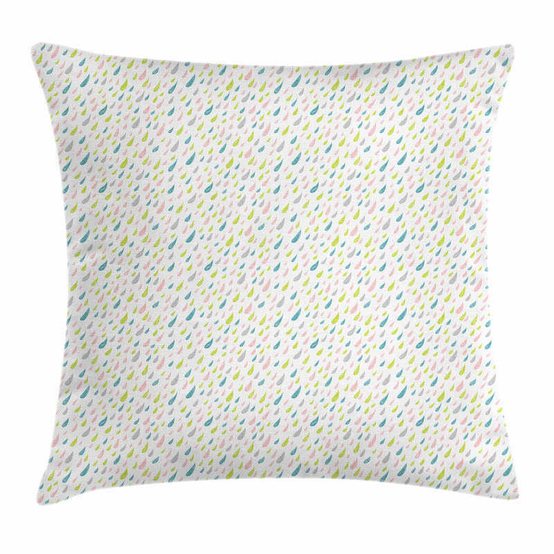 Scribbled Droplet Pillow Cover
