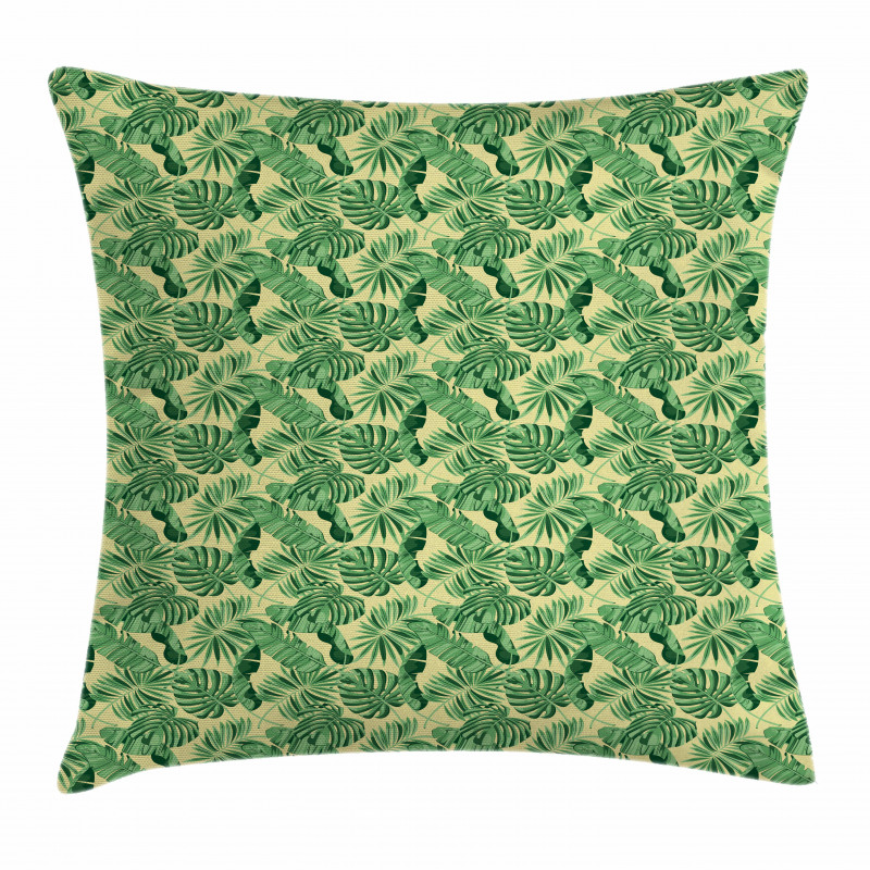 Brazil Forest Foliage Pillow Cover