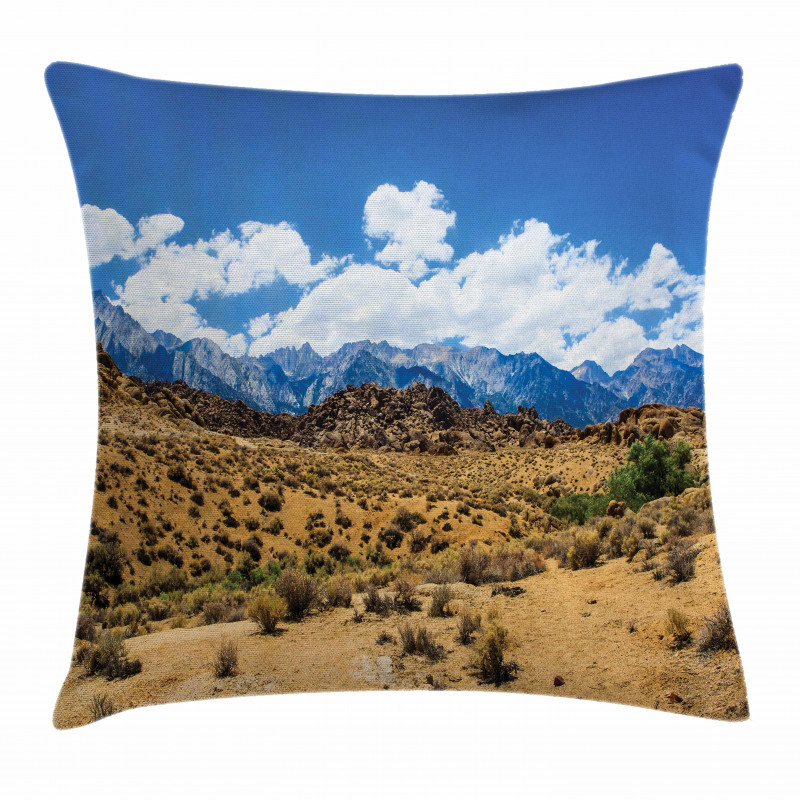 Barren Lands Landscape Pillow Cover