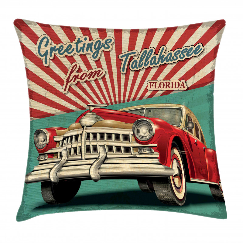 Greetings Tallahassee Pillow Cover
