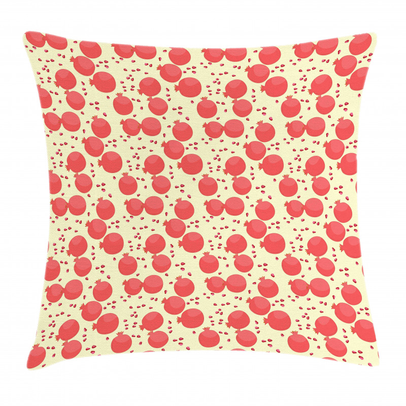 Pattern of Pomegranates Pillow Cover