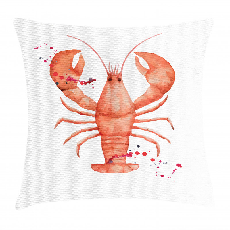 Fresh Organic Seafood Pillow Cover