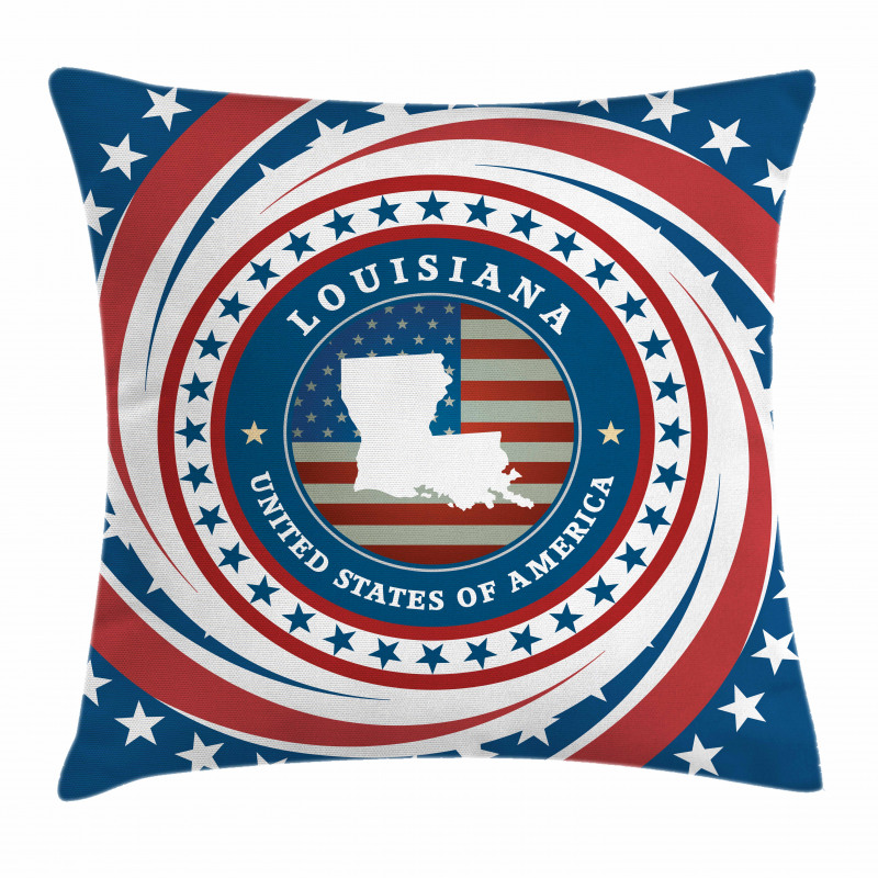 Pelican State Design Pillow Cover