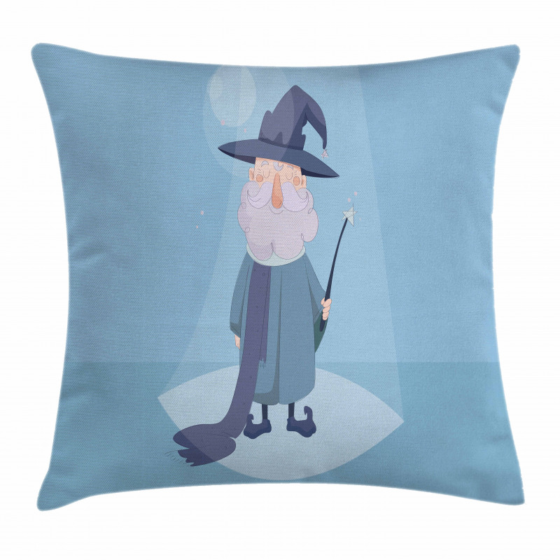 Wizard Magic Wand Pillow Cover