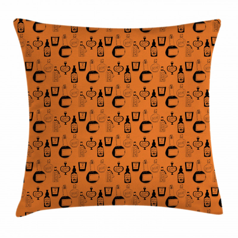 Halloween Potions Pillow Cover
