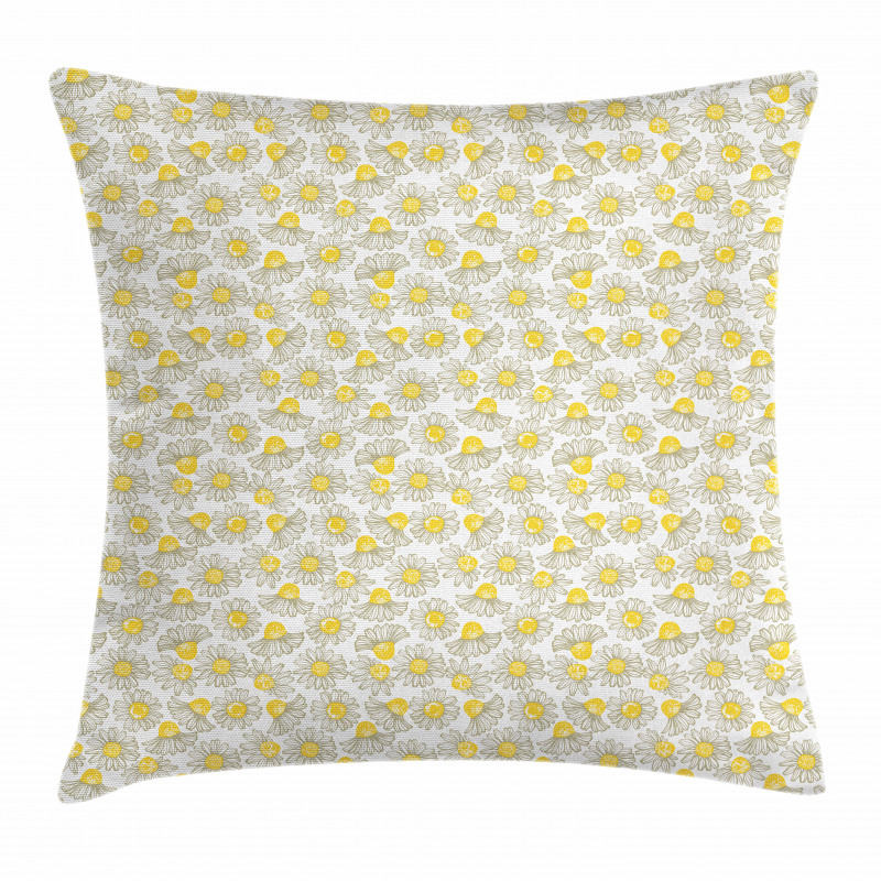 Chamomile Bloom Pillow Cover