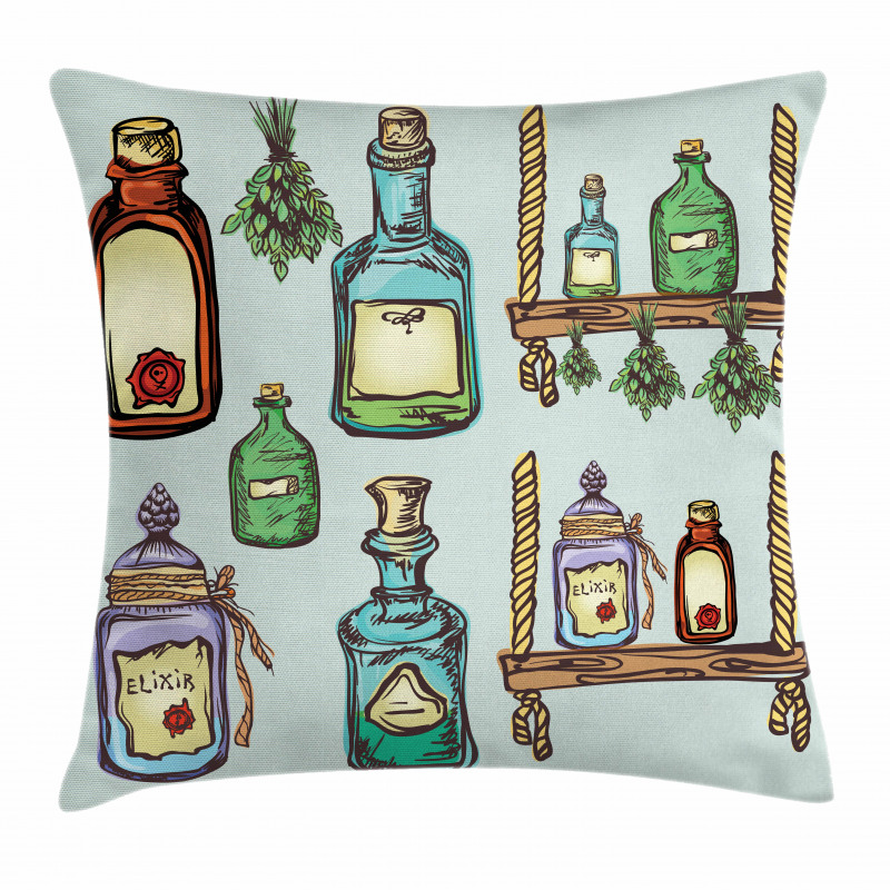 Alchemy Magic Elixir Pillow Cover