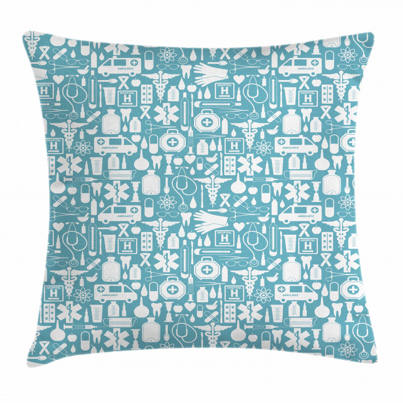 Medication Health Pillow Cover