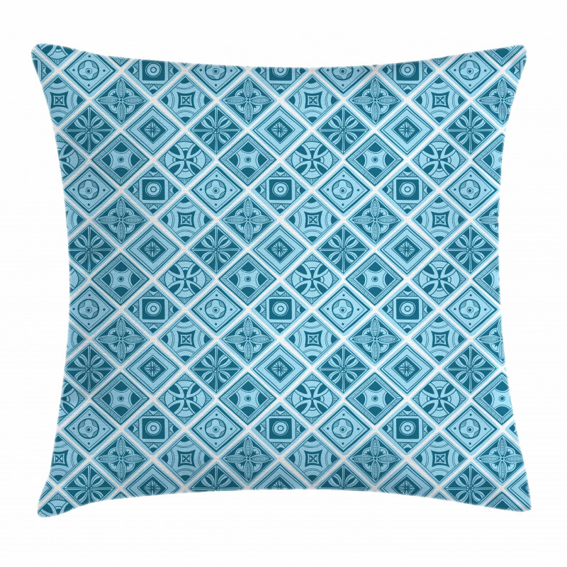 Lisboa Azulejos Pillow Cover