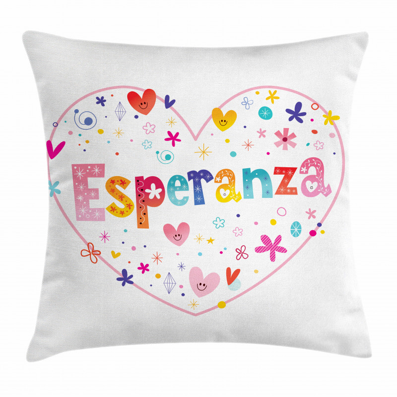 Esperanza Girls Name Pillow Cover