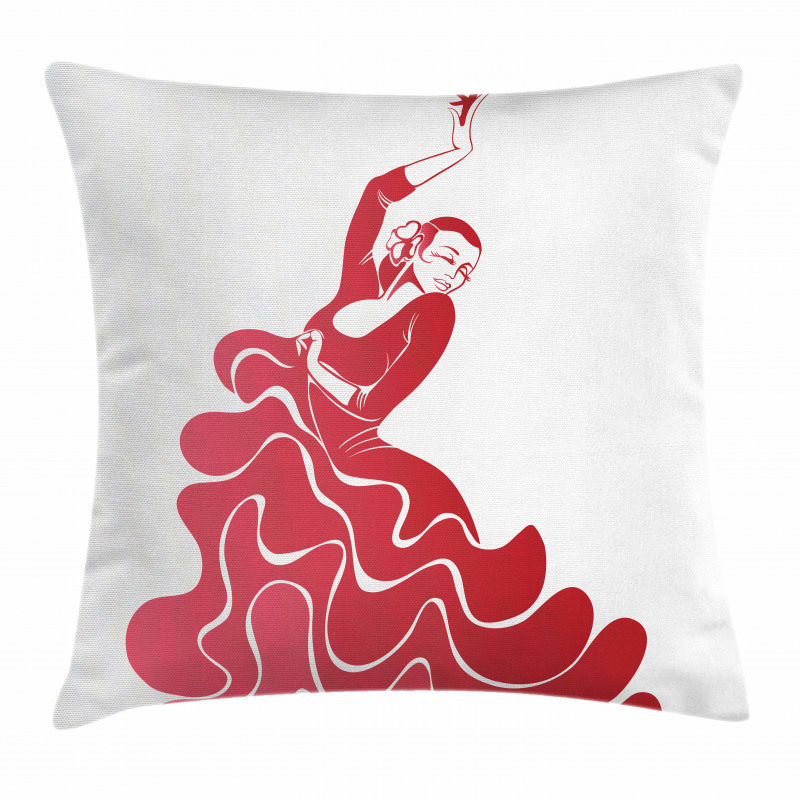 Flamenco Performance Pillow Cover
