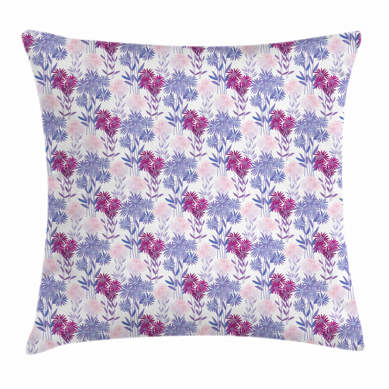 Botanical Field Yard Pillow Cover