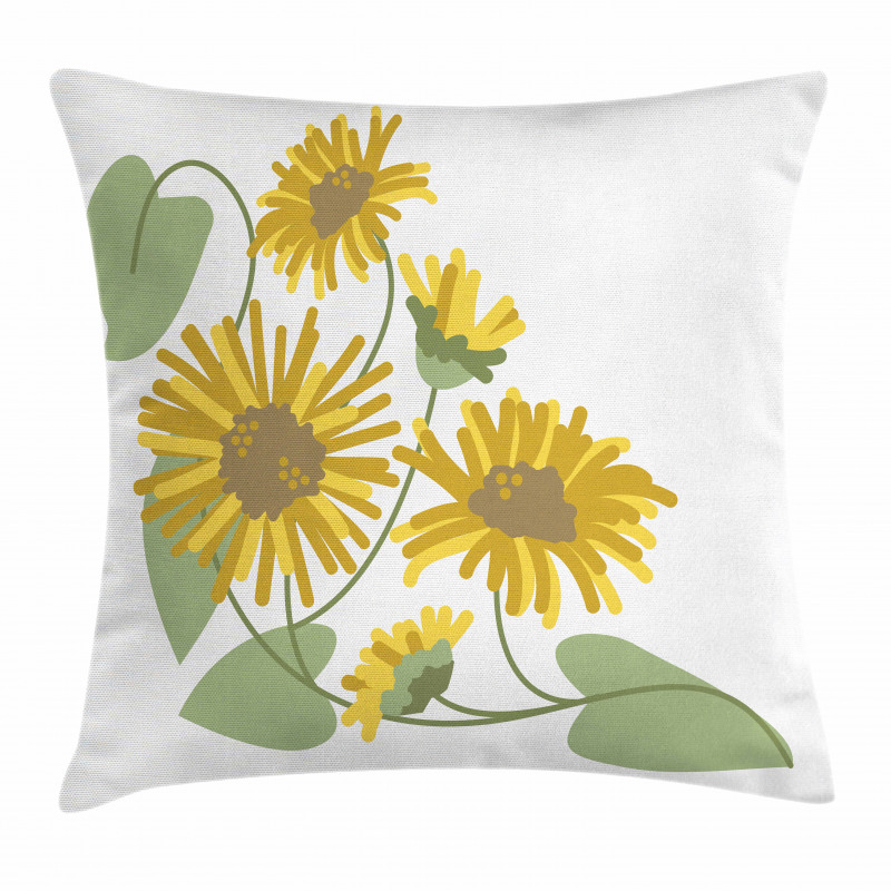 Bedding Plants Artwork Pillow Cover