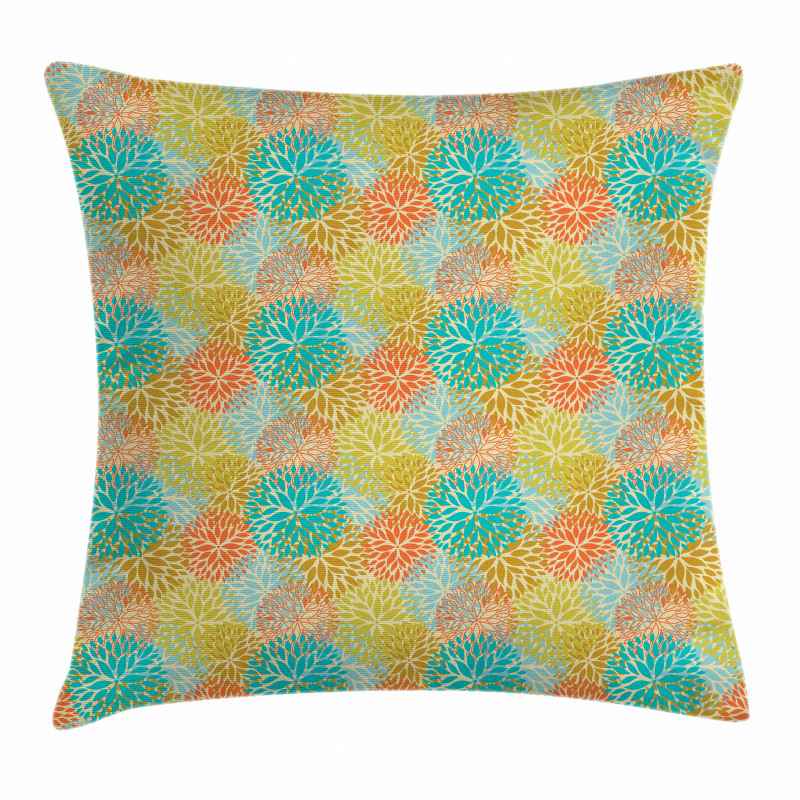 Thriving Floral Fields Pillow Cover