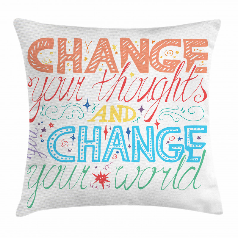 Inspirational Resilience Pillow Cover