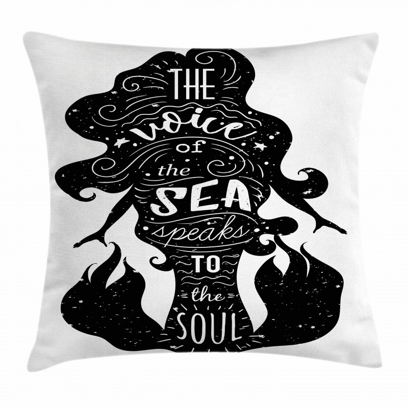 Voice of Sea Soul Pillow Cover