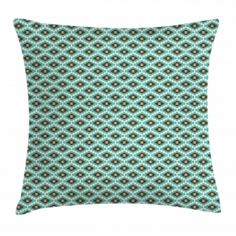 Vintage and Geometrical Pillow Cover