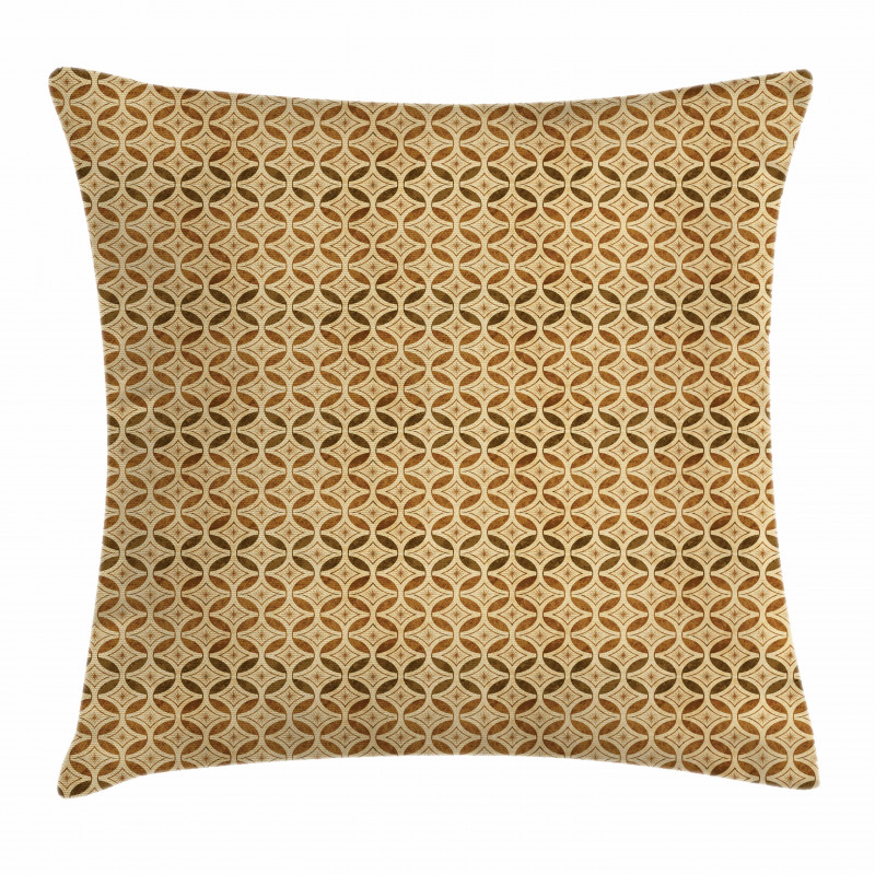 Celtic Style Circles Pillow Cover