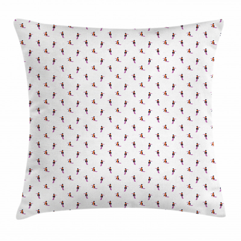 Toucan in Different Poses Pillow Cover