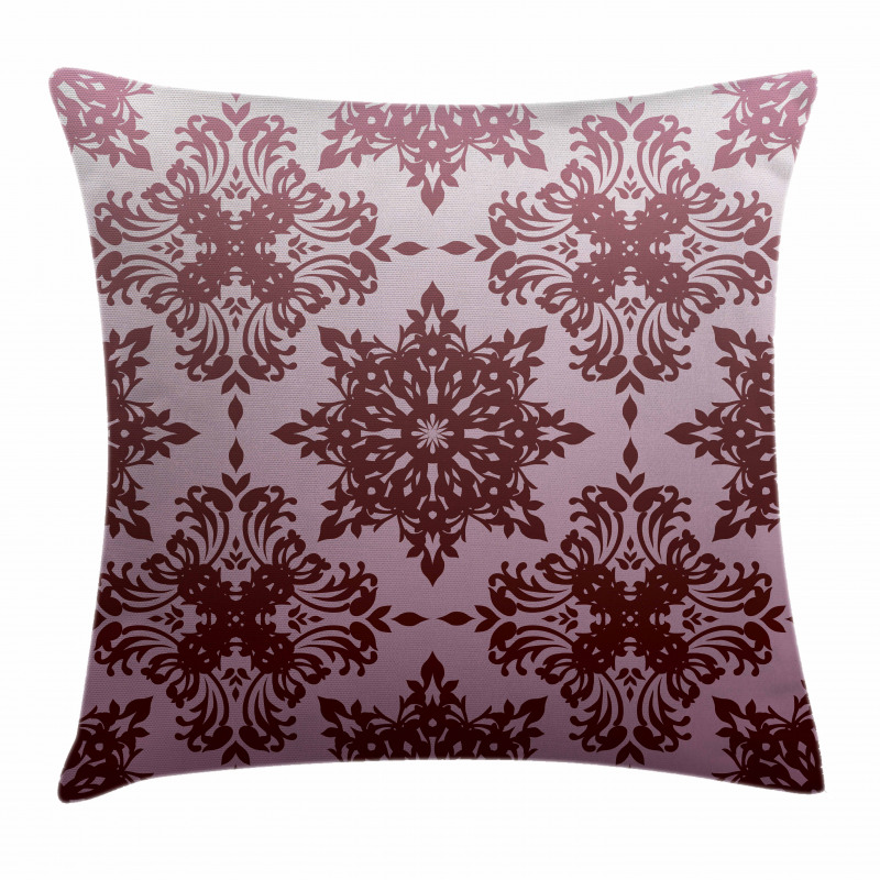 Swirled Classical Motif Pillow Cover