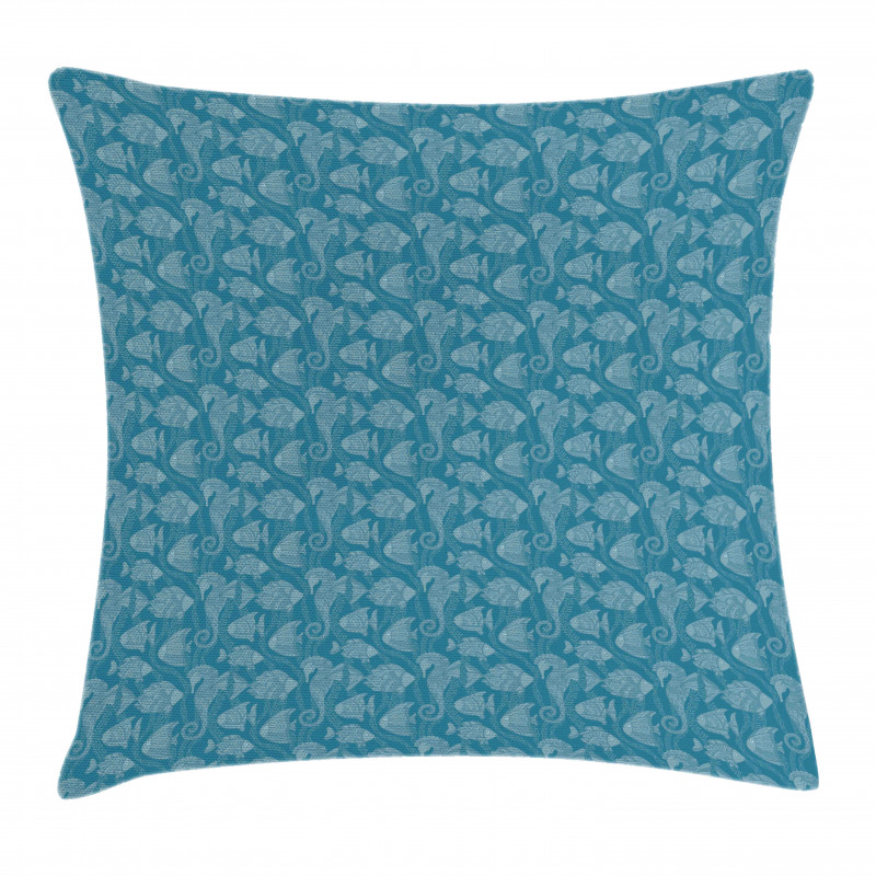 Underwater Fauna Pillow Cover