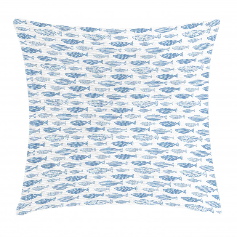 Abstract Watercolor Effect Pillow Cover