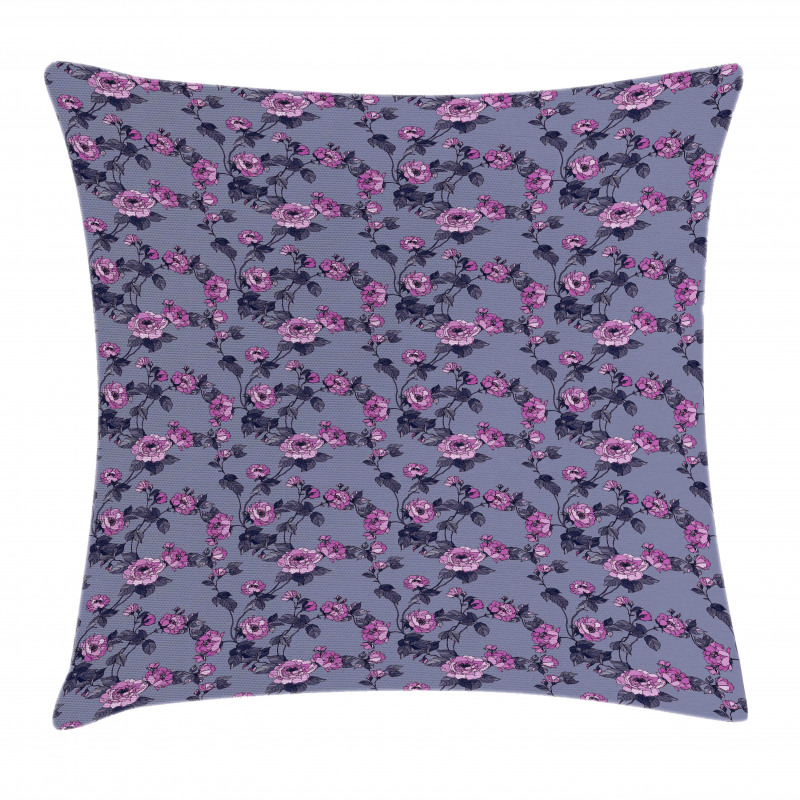 Nostalgic Garden Theme Pillow Cover