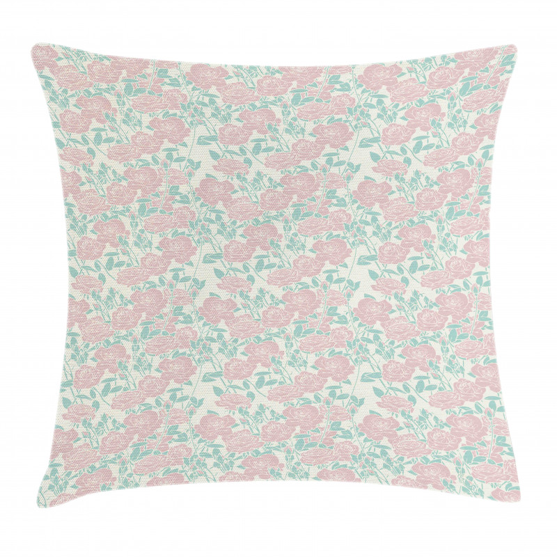 Romantic Tender Garden Art Pillow Cover