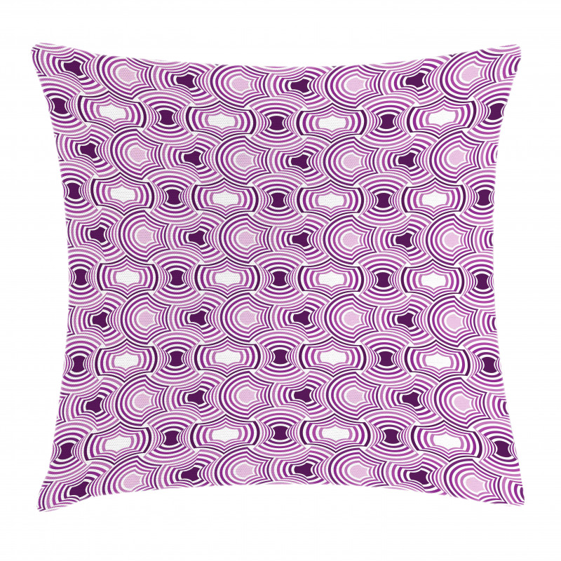 Ombre Geometric Art Pillow Cover