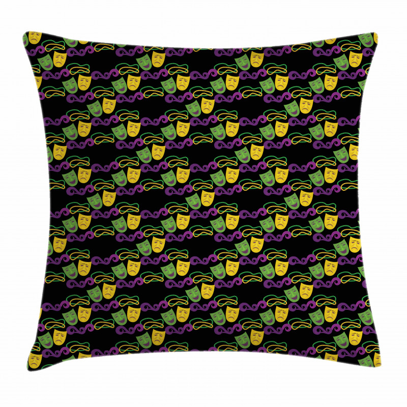 Masquerade Pattern Pillow Cover