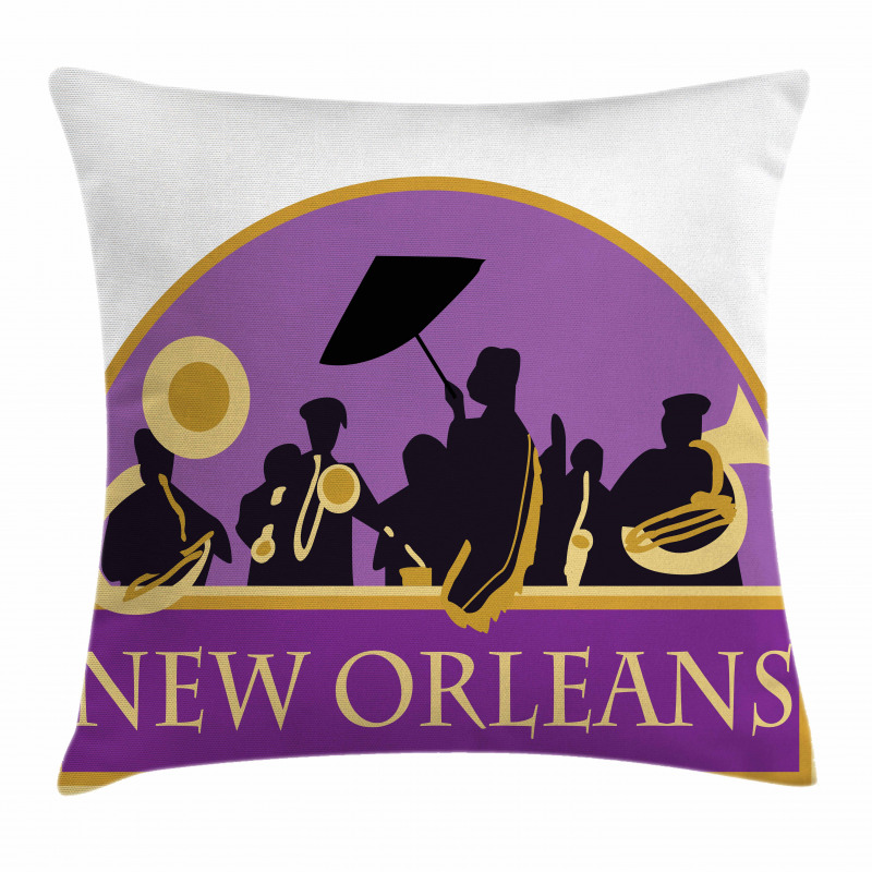 French Quarter Band Pillow Cover