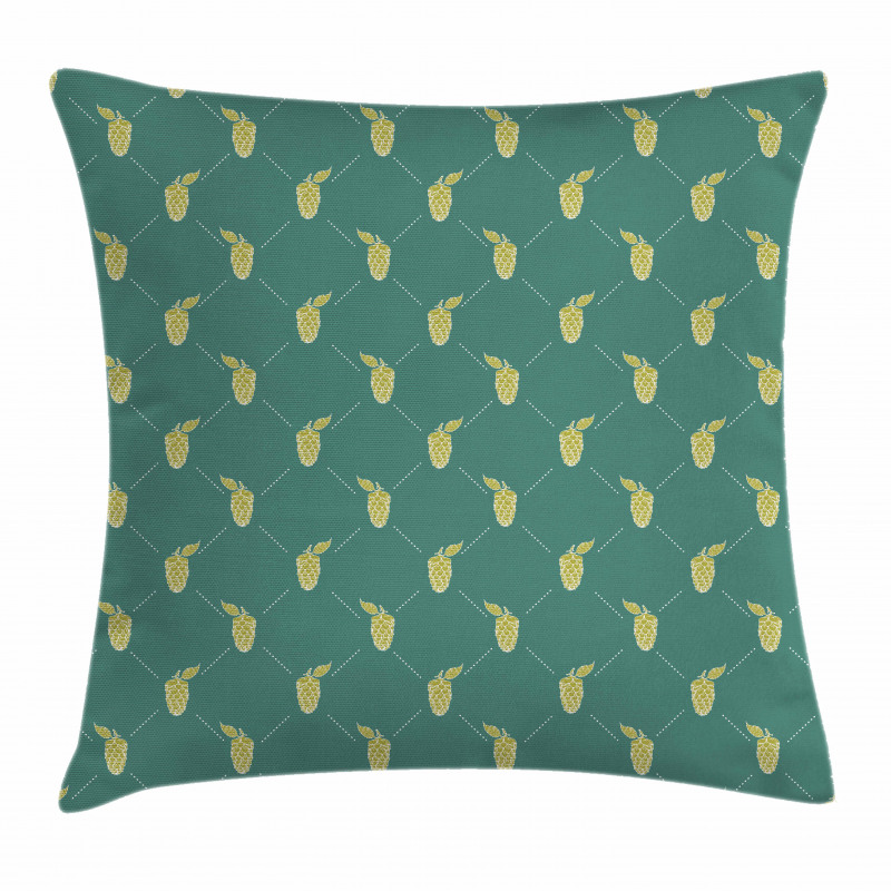 Hops Organic Brewery Pillow Cover