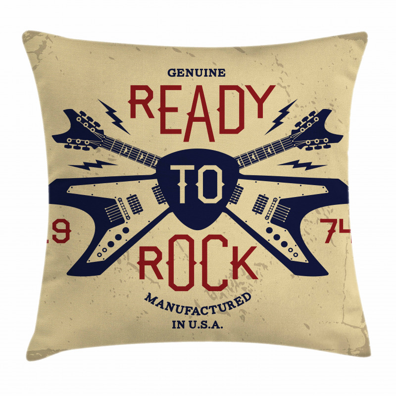 Ready to Rock Pillow Cover