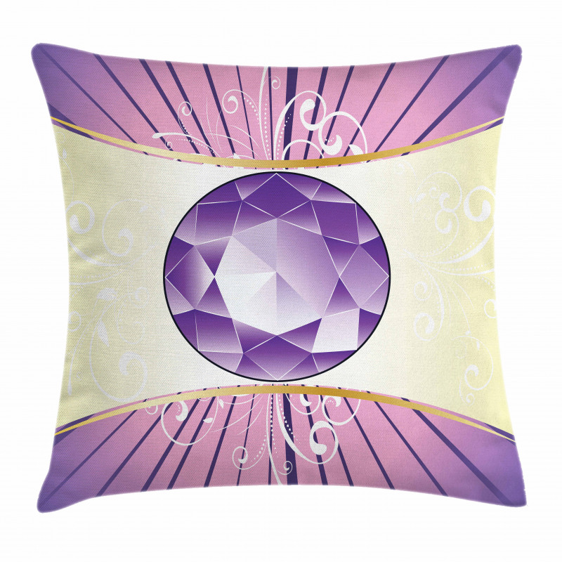 Flourish Gemstone Theme Pillow Cover
