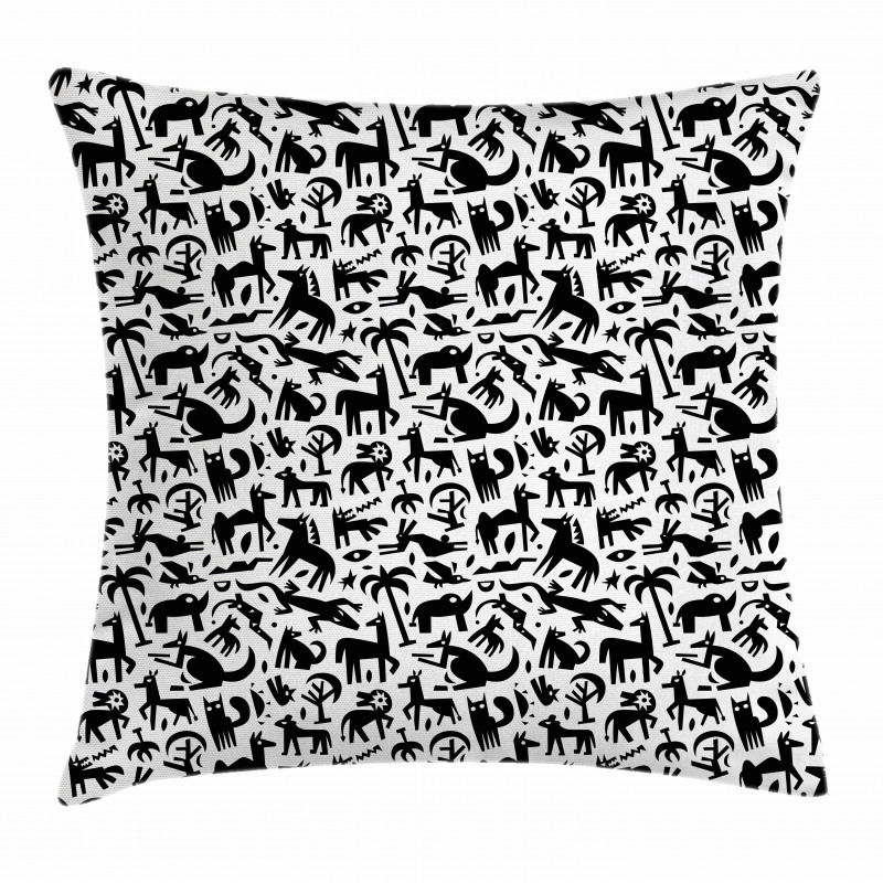 Kangaroo Snake Pillow Cover