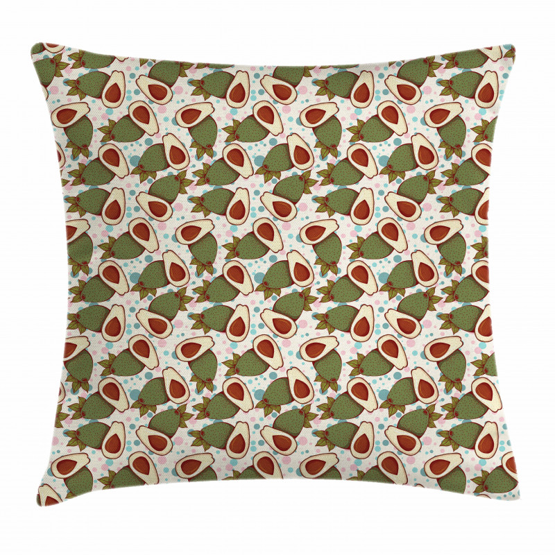 Mexican Fruit Motif Pillow Cover