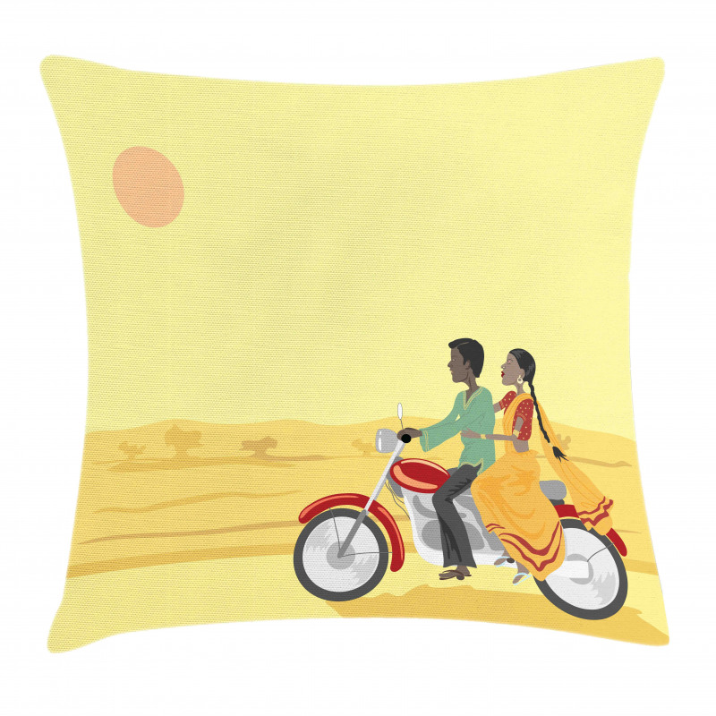 Couple Sunset Pillow Cover
