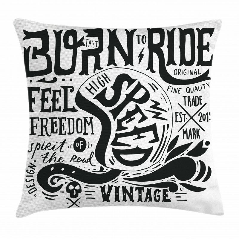 Spirit of the Road Pillow Cover