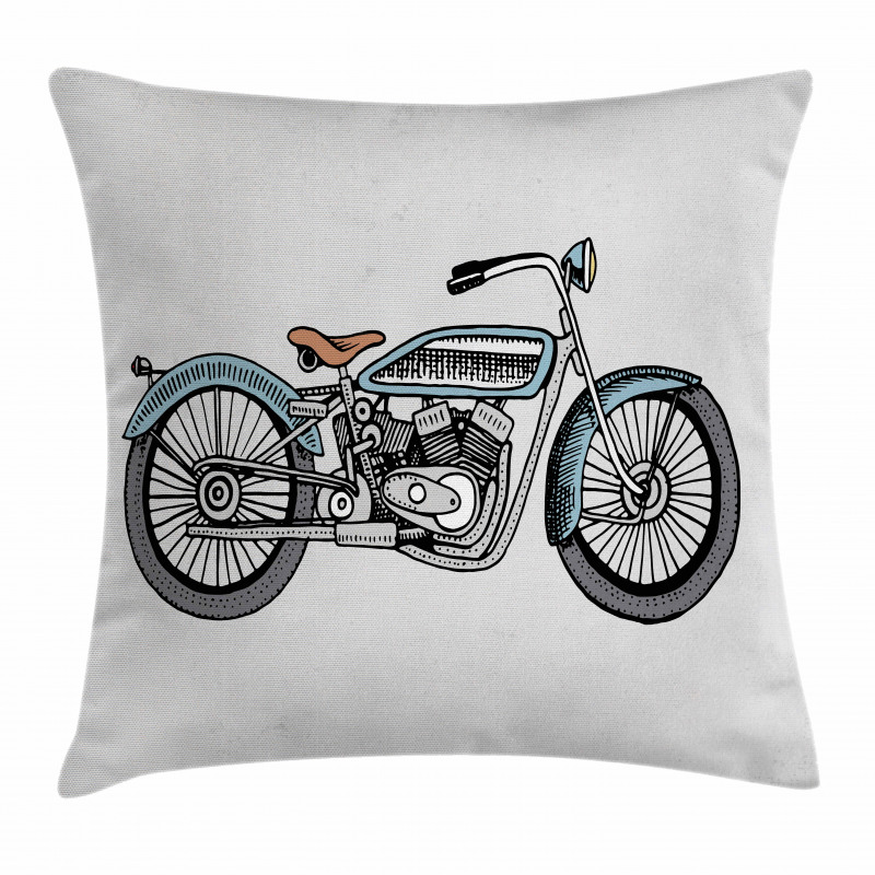 Off Road Bike Race Pillow Cover
